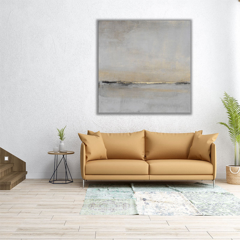 «Horizontal Flow II», reproduction d'art sur toile, H 12 po x l 12 po