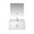 Bath Vanity With Faucet Set And LED Mirror