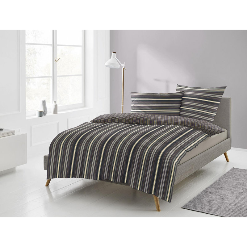 Sky 8421 Mako Satin Duvet Cover Set, 155 x 200cm - 1 Pillowcase ( 80 x 80cm), Berry