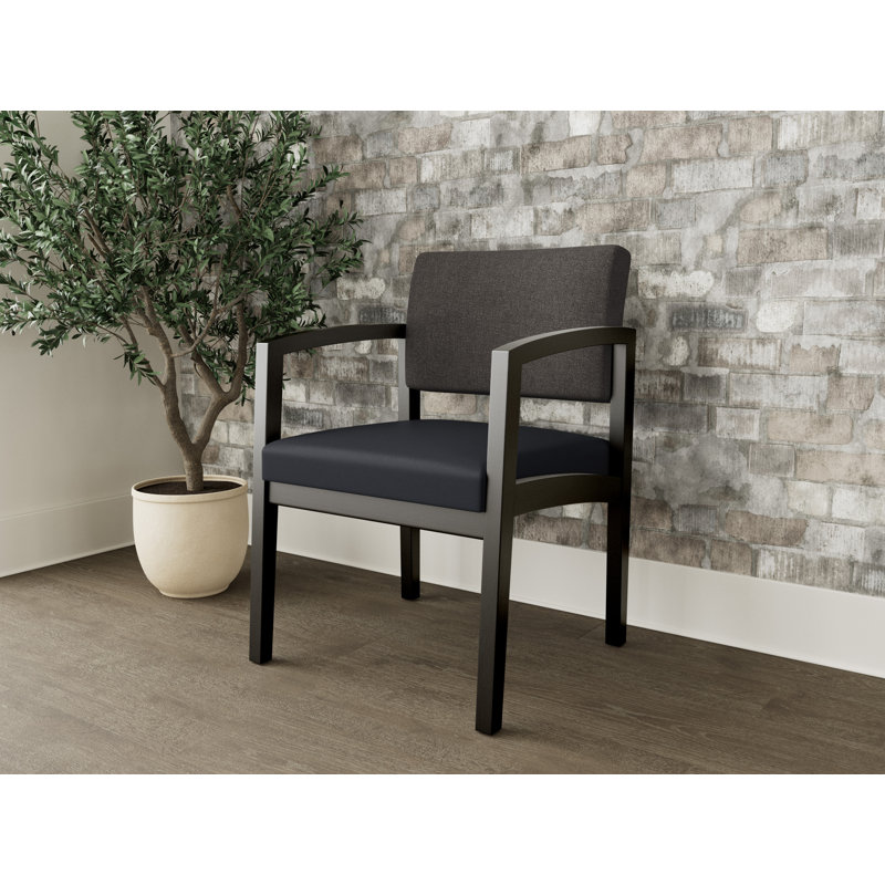Chaise en bois Lenox, Noir, Fumée Archetype / noir Modena