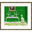 Green Dog Giclee Print by Dana Gibson-107171104