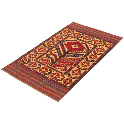Tapis brun clair 3 pi 7 po x 6 pi Miruna