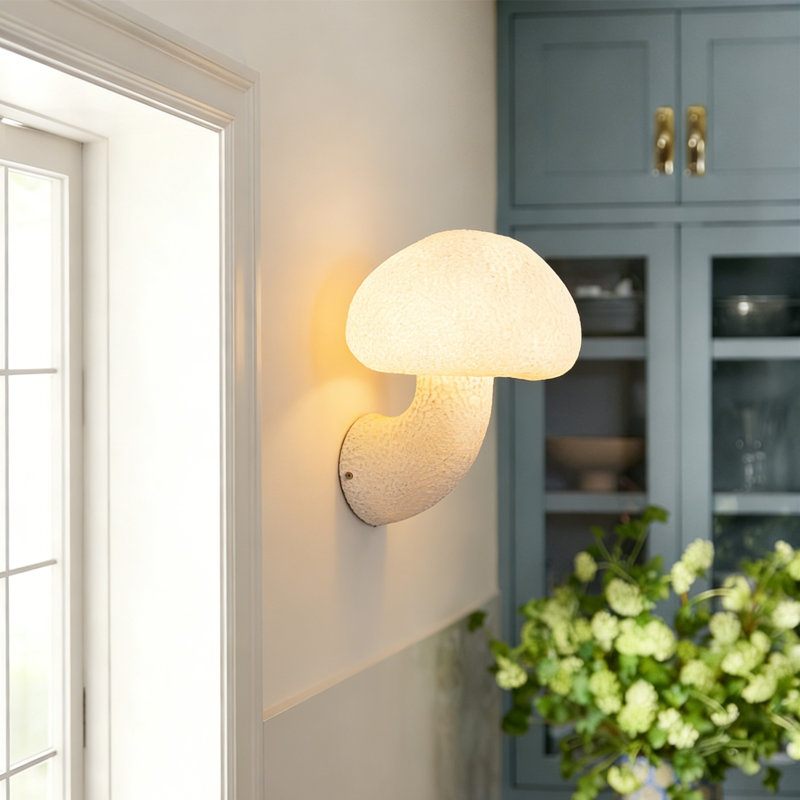 Applique murale champignon 1 lumière
