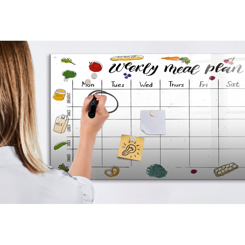 Magnetic Glass Dry Erase Board