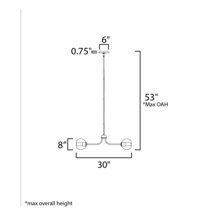Mirianne 5 - Light Steel Dimmable Chandelier, Natural Aged Brass