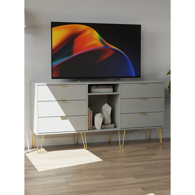 Alcalde 152cm Sideboard, Dusk Grey