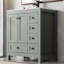 Ensemble de meuble-lavabo simple 30 po avec lavabo, robinet, peinture à la main écologique