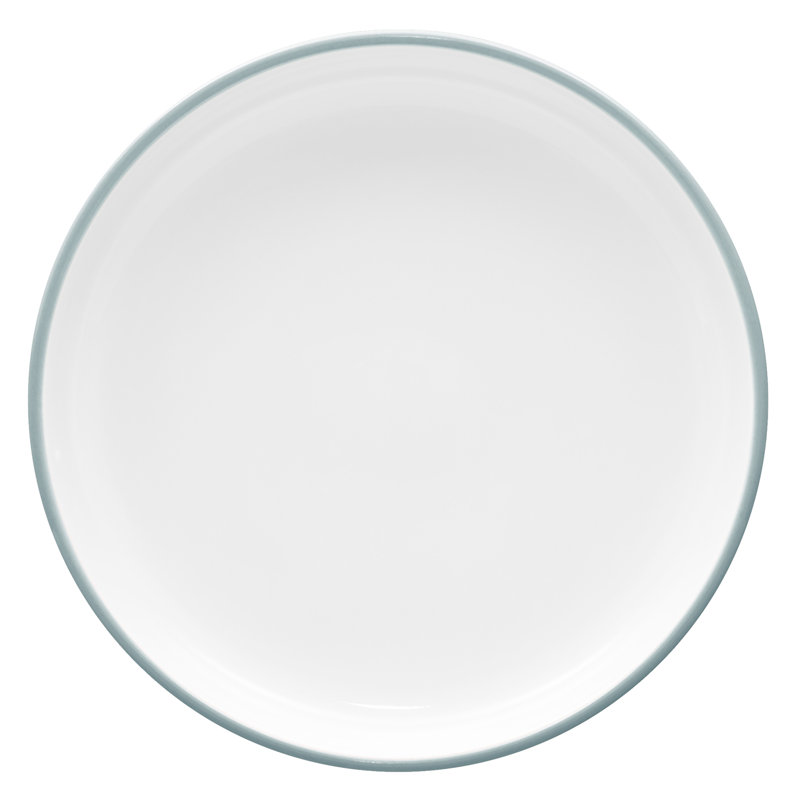 Noritake Colortex Stone Stax Deep Plates, 7 1/2", 12 Oz., Aqua