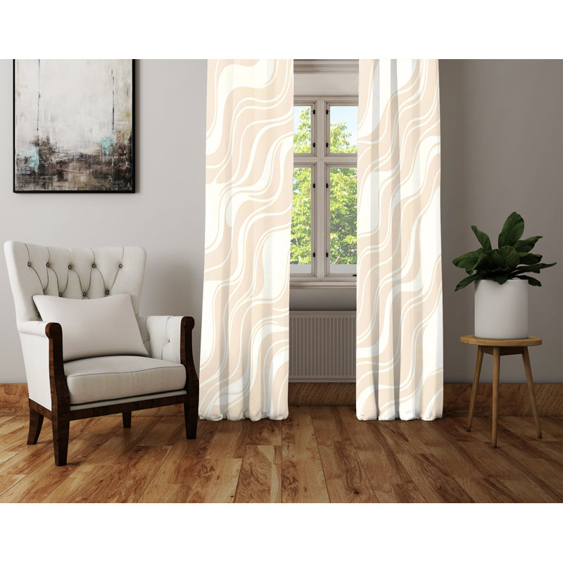 Window Curtains, 40" W x 52" L