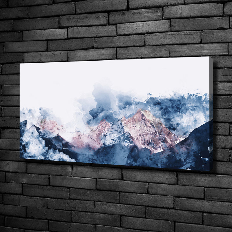 Mountain Range - Wrapped Canvas Print