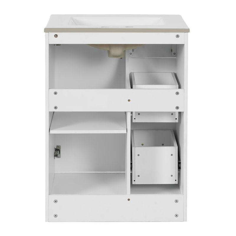 Meuble-lavabo moderne 24 "avec lavabo