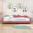 Wood Upholstered Daybed with Cloud-Shaped Backrest-1521390488-1513566559