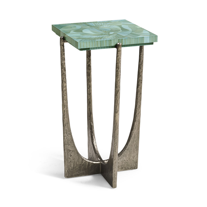 Table à martini Seaglass, H 24 po x l 14 po x P 14 po