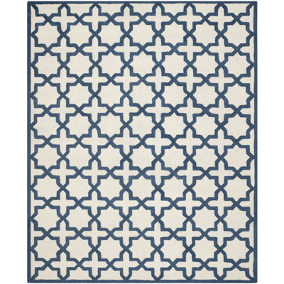 Cambridge Hand Tufted Wool Geometric Rug