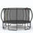 trampoline Pumpkin- frame height 90cm
