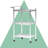 Akif Metal Bar Cart