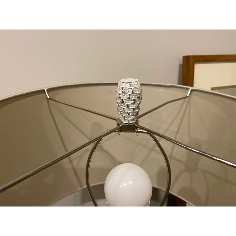 Carveth Resin Table Lamp