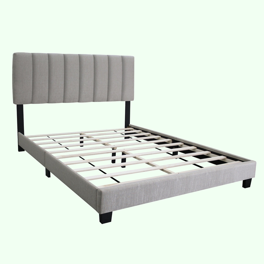 Latitude Run® Queen Size Adjustable Upholstered Bed Frame - Wayfair Canada