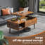 Table basse à plateau relevable Irfaan -1984217762