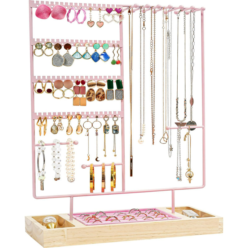 Jewellery Stand +, Pink