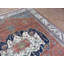 Tapis de zone en laine rectangulaire 8 pi 10 po x 12 po one-of-kind-noué la main Dunn