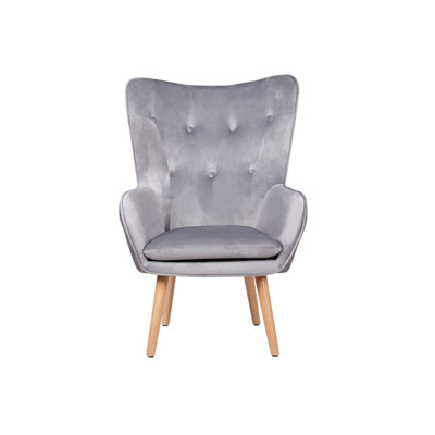 Anson Velvet Armchair