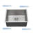 28'' L Undermount Single Bowl Stainless Steel Kitchen Sink