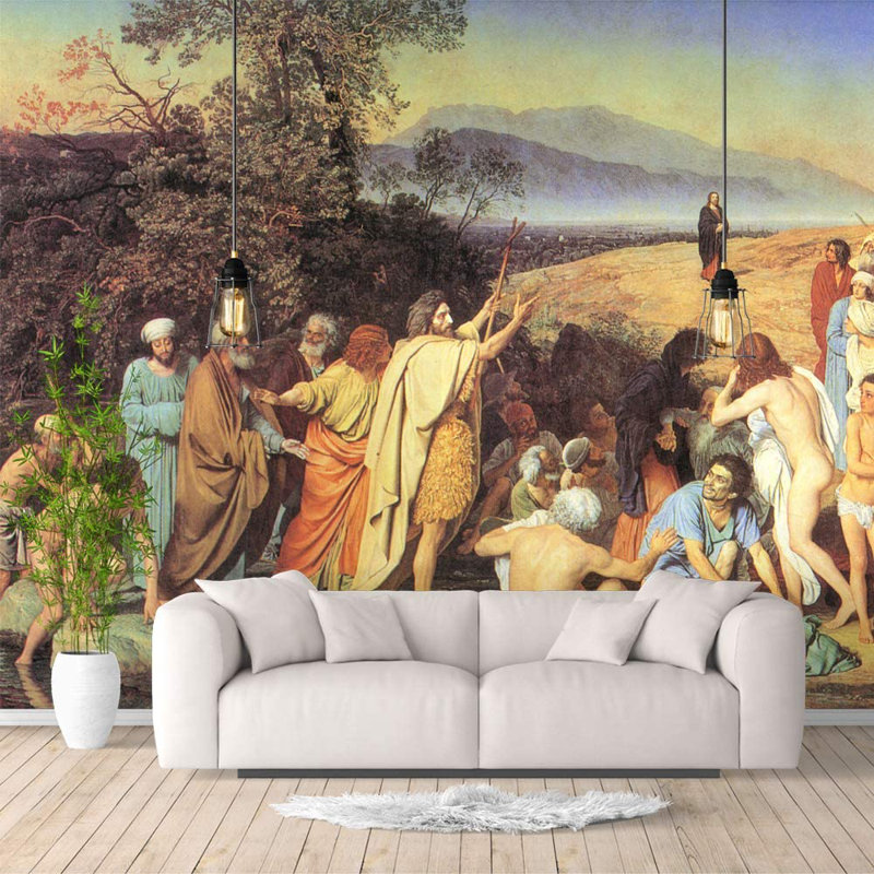 Famous Painting Peel & Stick Border, 100" L x 144" W