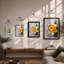 Daffodil Study Botanical - Framed Print-1080458501-1080458506