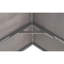 Poulailler pour l'extérieur de 110 po avec couvercle imperméable amovible gris, structure pour les animaux de compagnie, deux petites portes d'entrée, grillage sécurisé, grand espace pour chatons