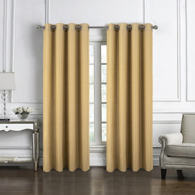 Hidehiko Jacquard Grommet Panel 84"