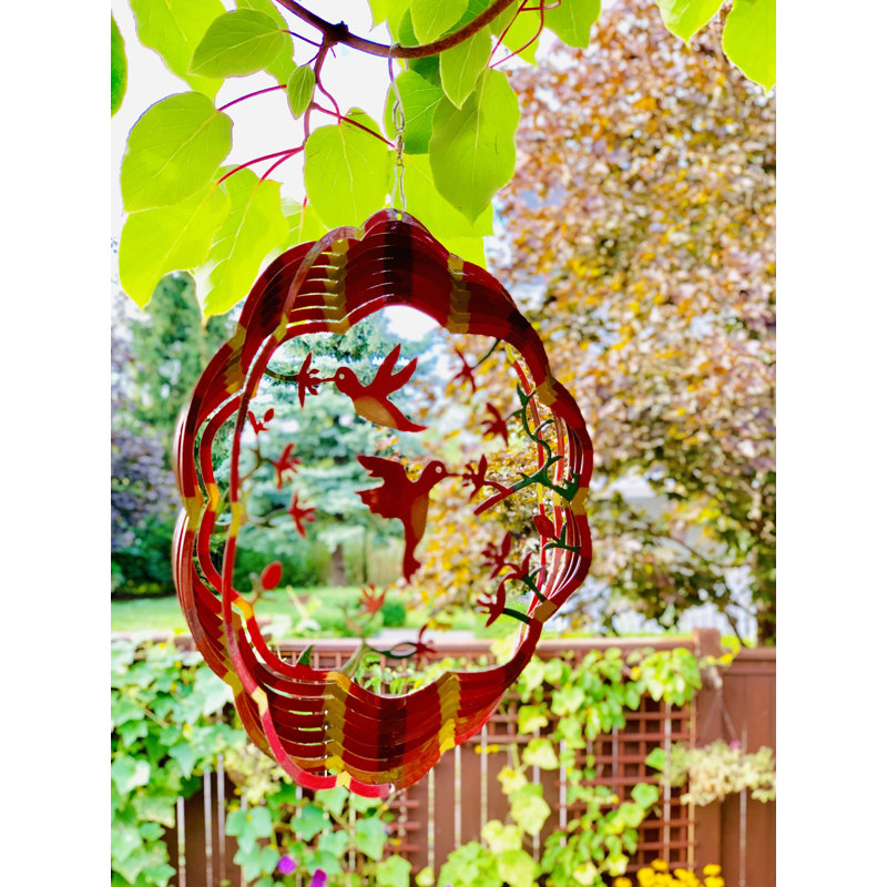 Apodaca Weather Resistant Metal Animals Rotator