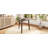 Modern Triangular Side Table with Solid Wood Legs for Compact Living Spaces-264840223