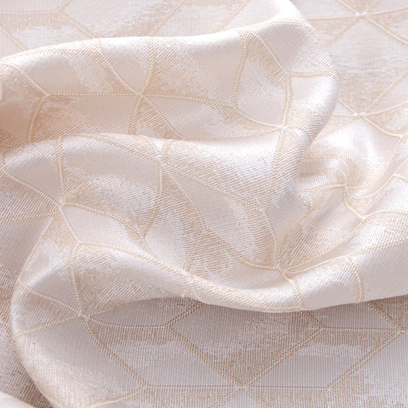 Panneau de rideau simple obscurcissant en polyester Arniya, Beige