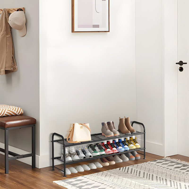2 Tier Floor Standing Shoe Rack