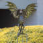 Piquet de jardin dragon "Moonfyre"