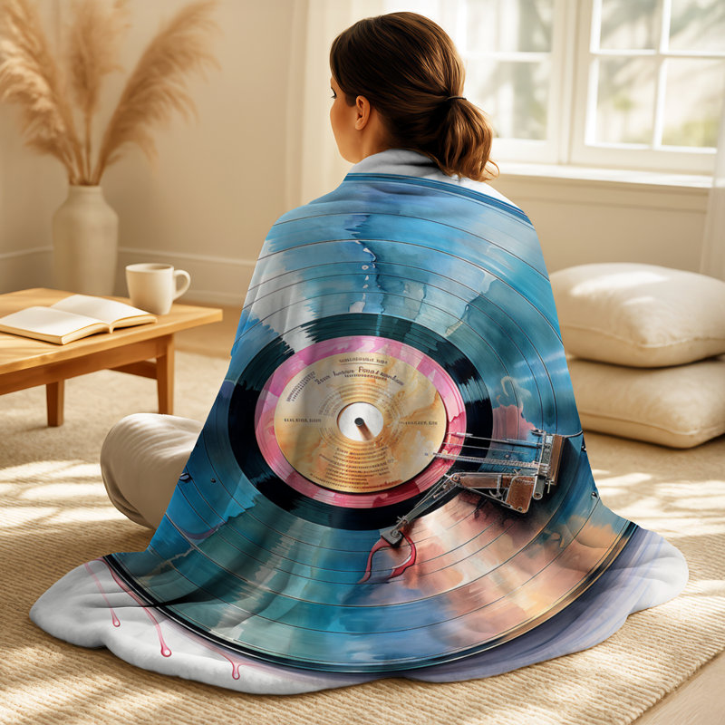 Jeté en vinyle Reflets