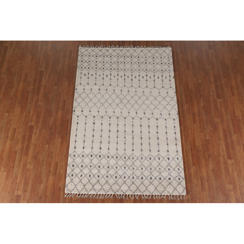 Tapis tout-terrain marocain moelleux 5 x 8