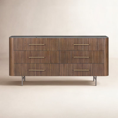 Toriano 6 - Drawer Double Dresser