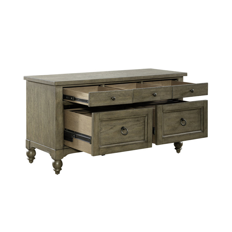Aisja 56" Credenza w/ Storage Drawers