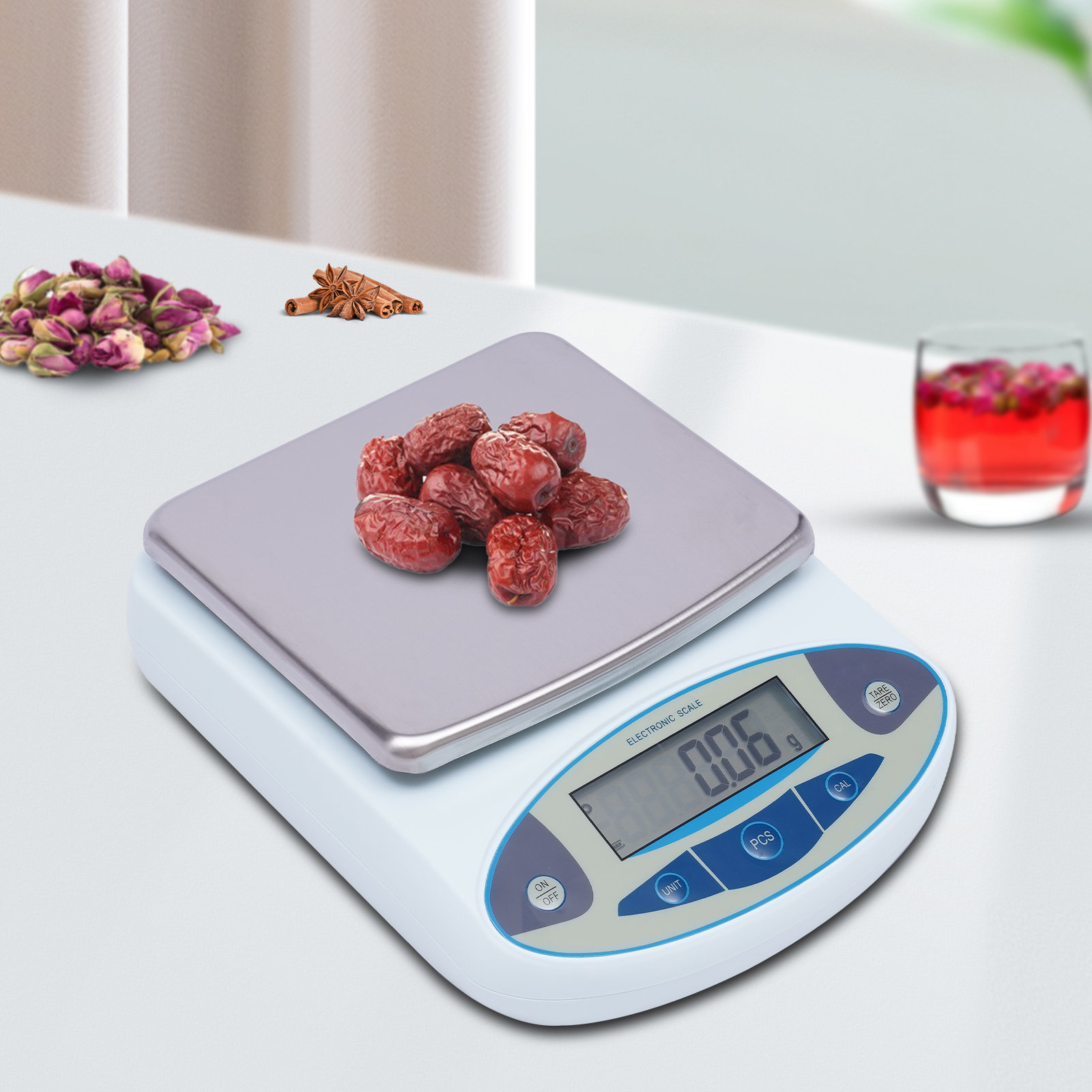 YYBUSHER High Precision Digital Analytical Balance Scale