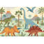 Papier peint volcanique préhistorique Dinosaur Adventure-1566403973-1566403968