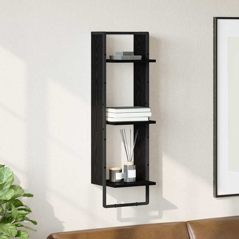 Floating Shelf, Black Oak