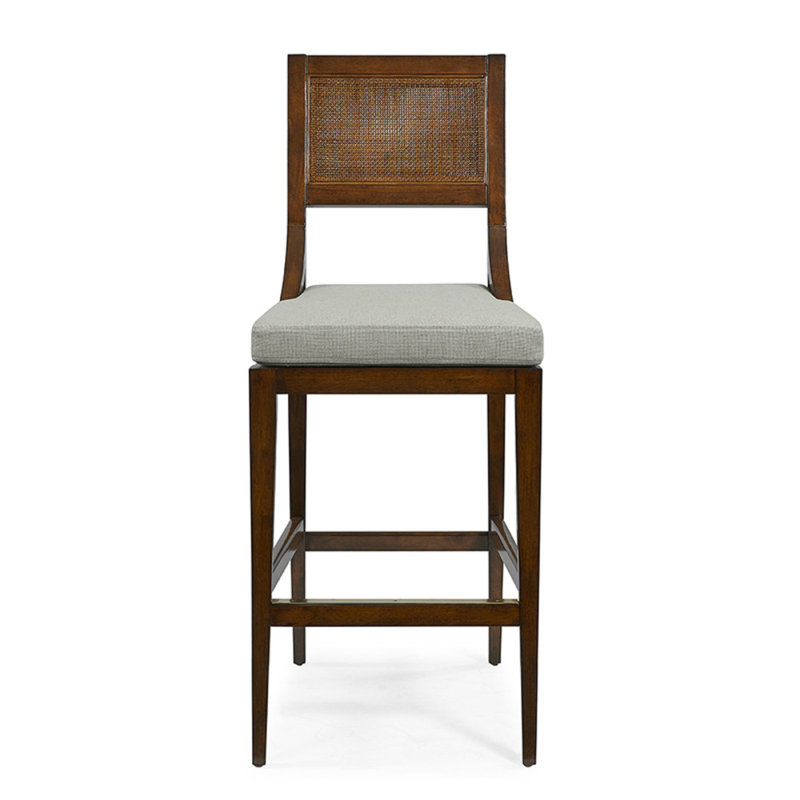 Salvador Stool, Bar Stool (29.5" Seat Height), Walnut