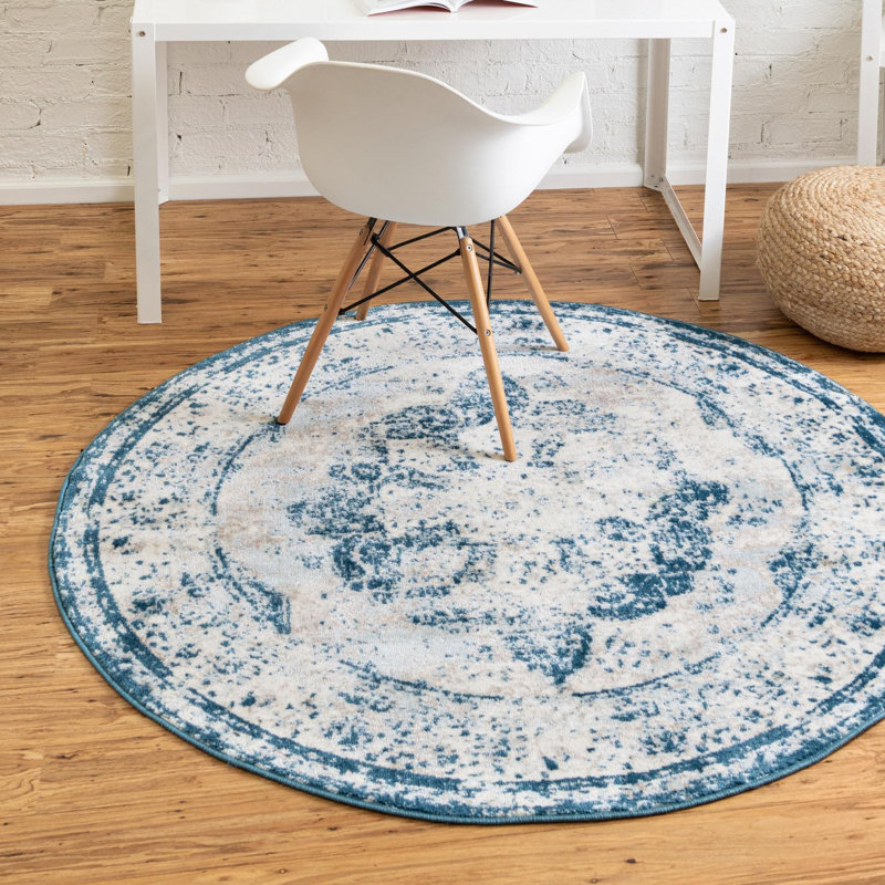 Brandt Oriental Indoor Rug, Round 4'