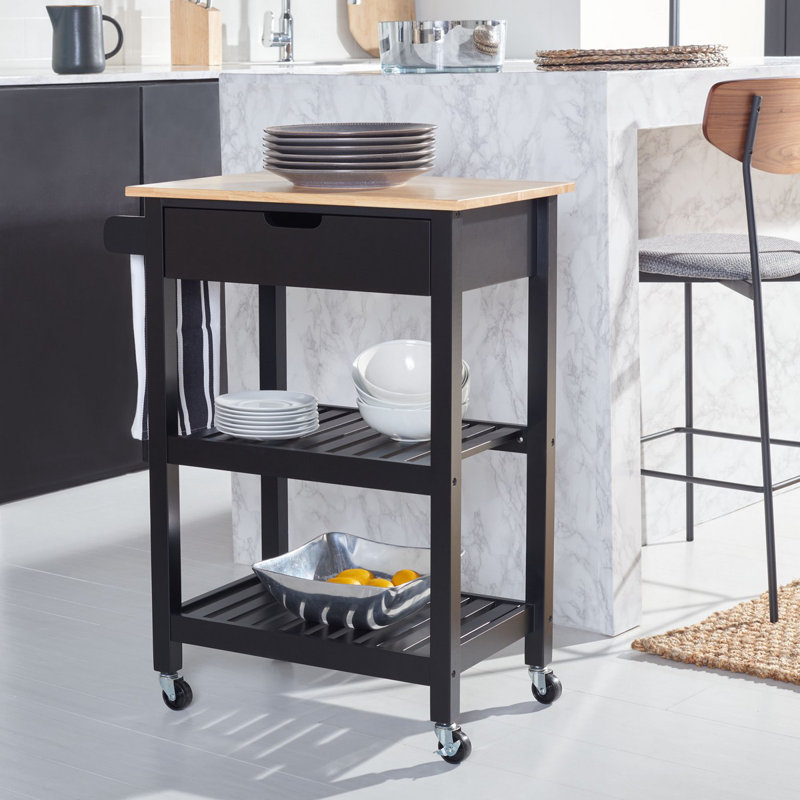 Gause Wood Kitchen Cart