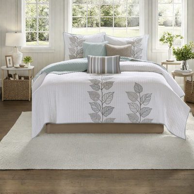 Comfortable Cotton Bedding Sets, Embroidered Floral Style, Home Elegance