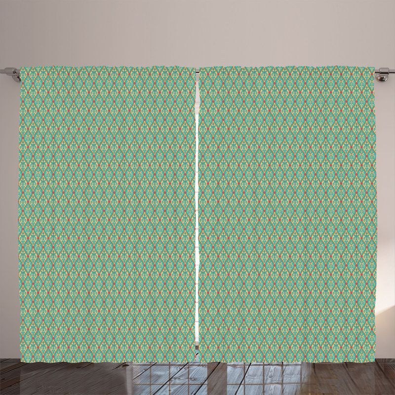 Polyester Standard Curtain Pair, 280cm W x 375cm L