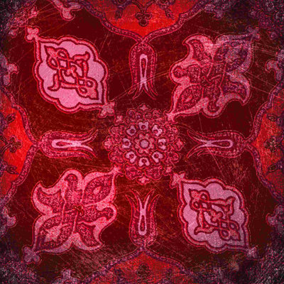 " Old Crimson Textile Element 2 "