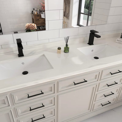 Matte Black Single Hole Bathroom Faucet With Pop - Up Drain, Solid Brass Material, Saving 20% Water, Ceramic Cartridge, Leak Operation Handle Faucet, Finish, Setup, Brass, Soft Touch Non Splashing